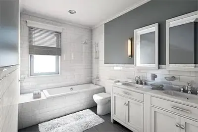 Brick-New Jersey-bathroom-remodel